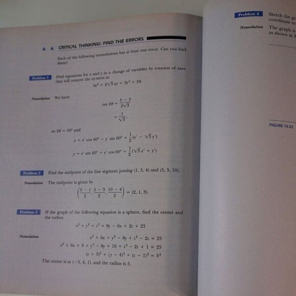 Precalculus Functions and Graphs by Gilbert Gilbert 1990 Hardcover - Picture 10 of 10